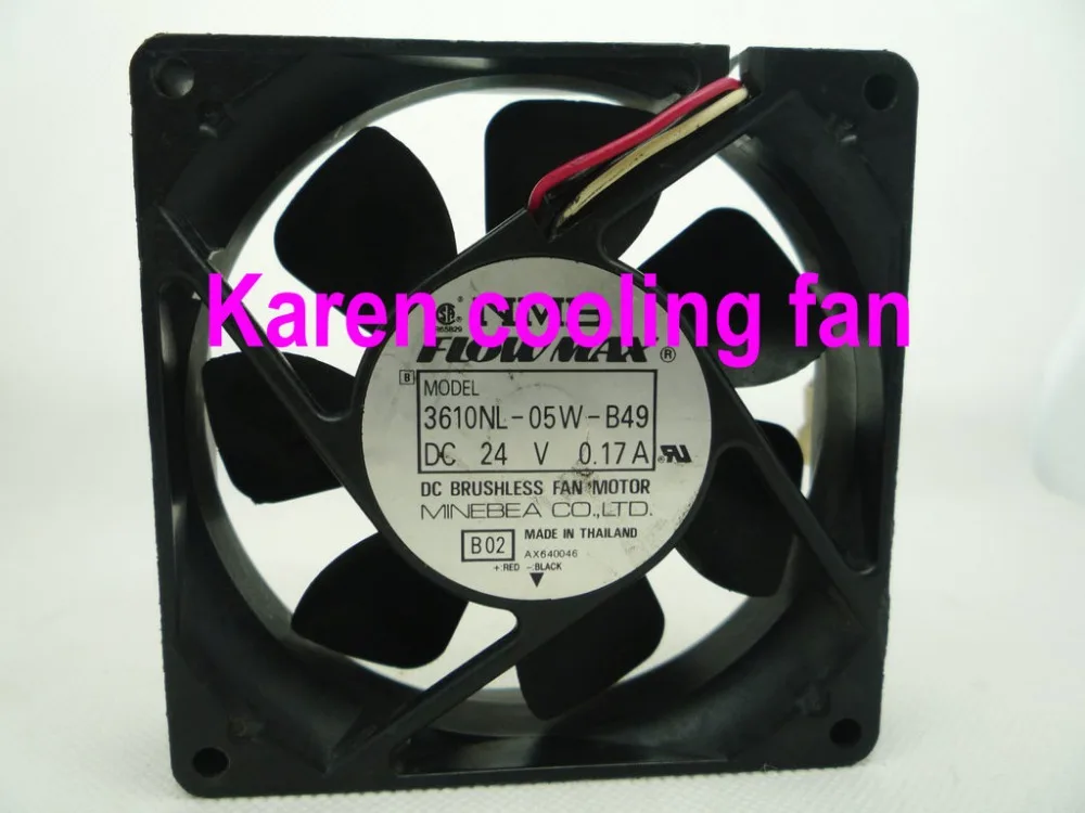 

3610NL-05W-B49 9225 24V 0.17A 3610NL-05W-B48 Cooling Fan