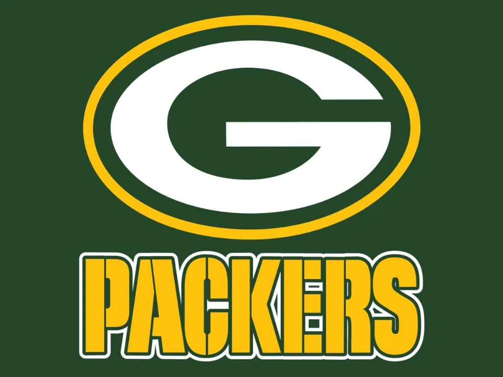 Green Bay Packers флаг большой логотип Открытый 3' х 5' баннер латунь металлические