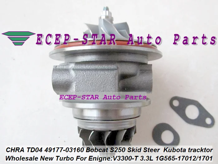 Картридж турбо CHRA 49177 08130 03130 03140 1G565 17013 для Mitsubishi Pajero L200 Bobcat S250|turbo cartridge|cartridge turboturbo