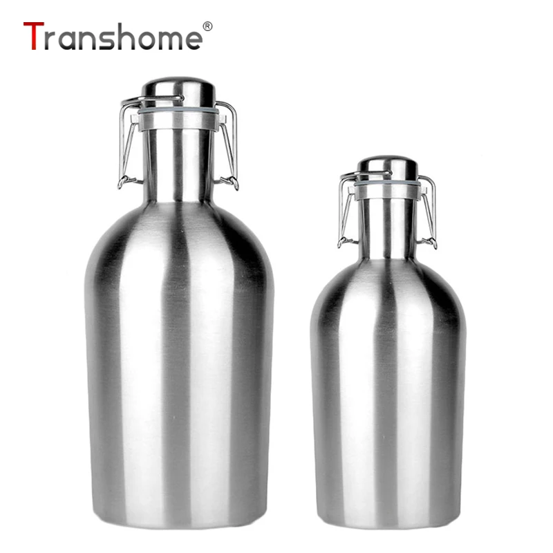 Transhome фляги из нержавеющей стали 1.5л баррель для вина теплоизоляционные пивные