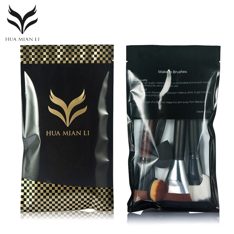 HUAMIANLI 5Pcs Professional Makeup Brushes Set Soft Face Novice Cosmetic Tools Foundation Blush Sponge Puff | Красота и здоровье