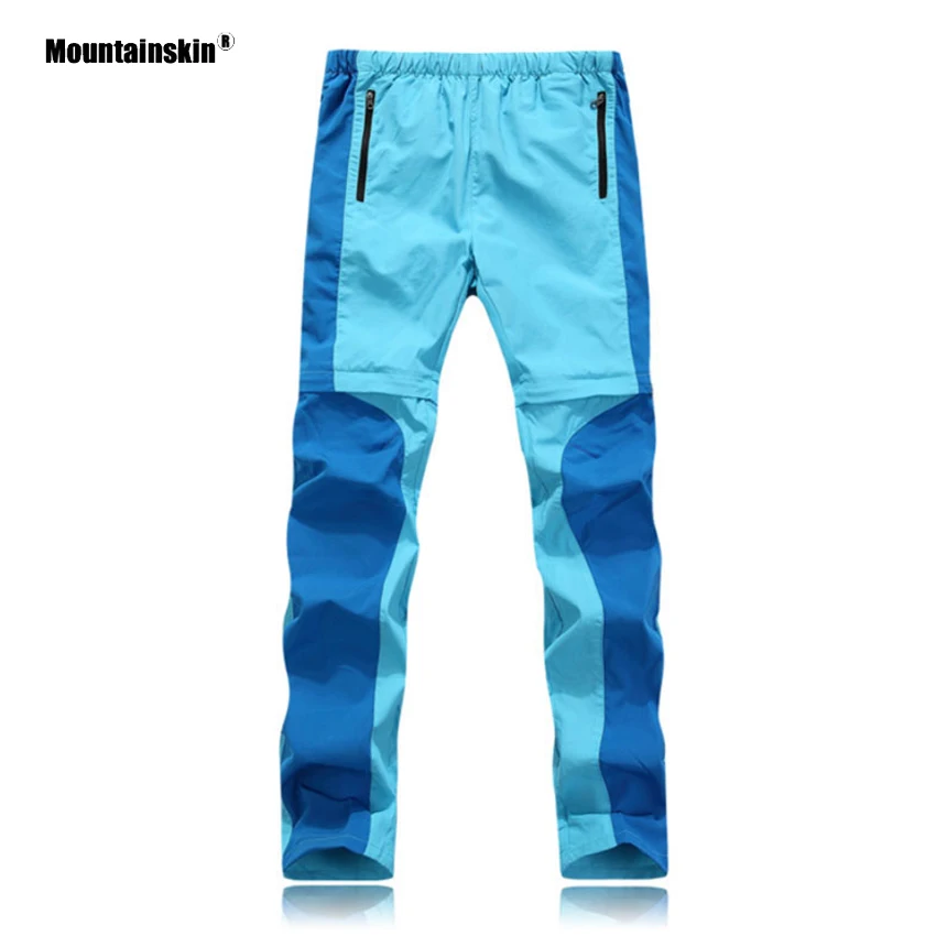 

Mountainskin Women Summer Quick Dry Removable Pants Sport Outdoor Ultra Light Breathable Camping Trekking Fishing Trousers VB087