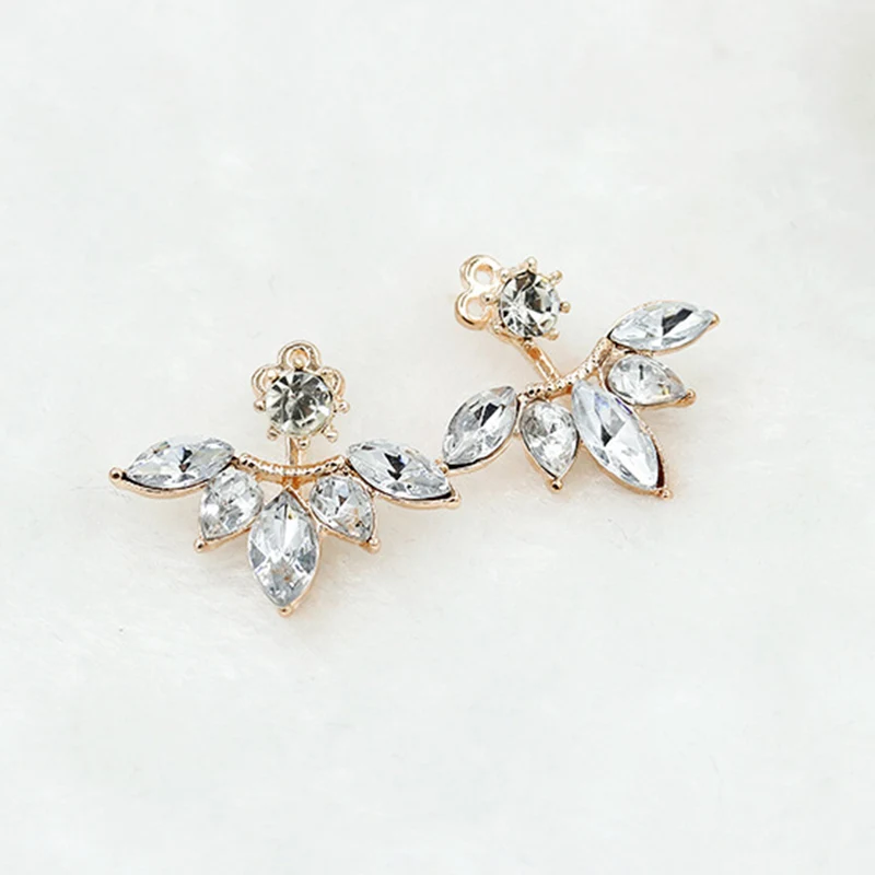 e012gold Новые модные ювелирные изделия, корейские серьги-гвоздики для женщин,, горячая Распродажа, 1 пара, геометрические каффы, Золотые серьги, цена - Окраска металла: e012gold