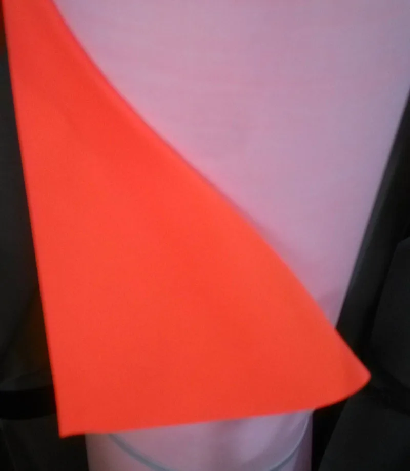 Выделите флуоресцентный светоотражающий материал ткани Единица Продажи 91 4 см *