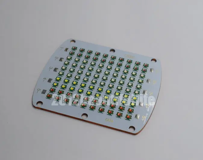 CREE XPE XP-E 5 каналов Multichips DIY 100 Вт высокомощный светодиодный светильник с медной