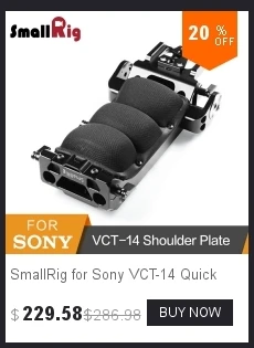 SmallRig для sony PXW-FS5 видеокамера ЖК-дисплей Экран Монтажный Зажим адаптер для FS5-1831