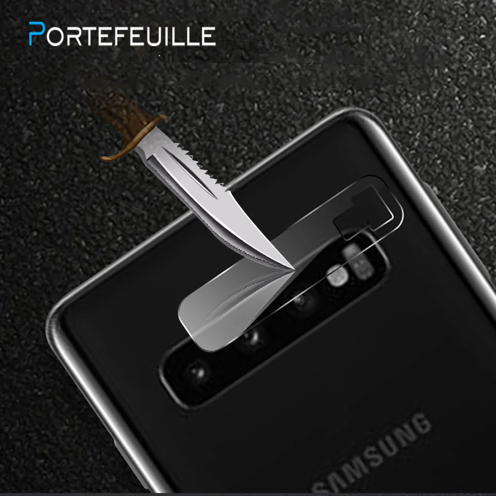 Защитное закаленное стекло для объектива камеры Samsung Galaxy S10 Plus E|Защитные стёкла и