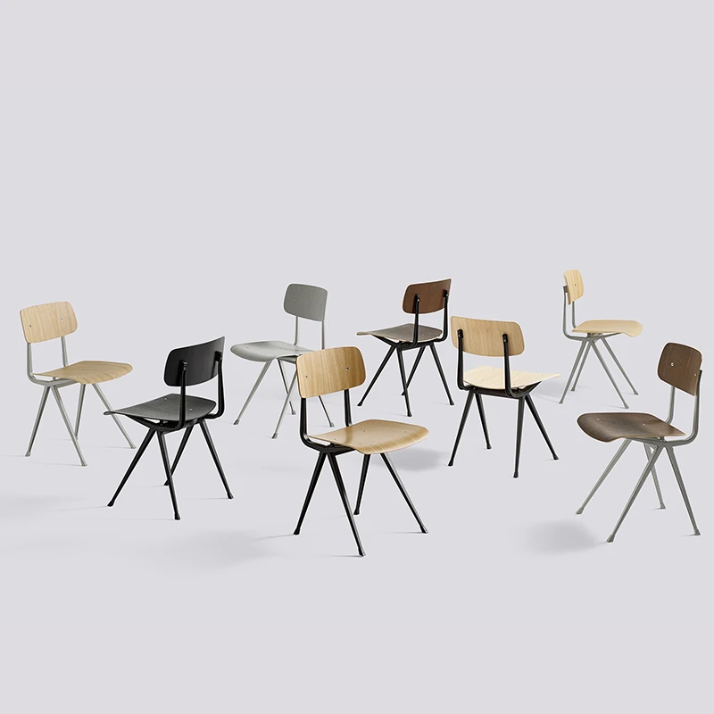 (Friso Kramer Design) скандинавский обеденный стул современный Настольный деревянный