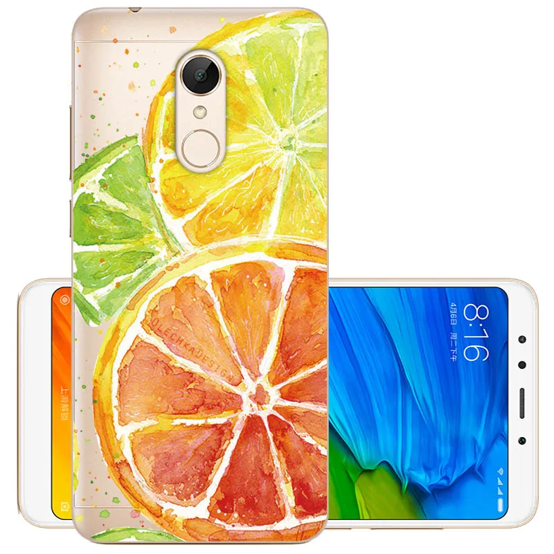 8 Мягкий силиконовый чехол для Xiaomi Redmi 5, чехол с милым мультяшным принтом для телефона, чехол для Redmi 5 Plus Redmi5, мягкий чехол из ТПУ - Цвет: 8