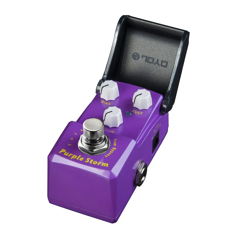 JOYO JF-320 фиолетовый S-torm Fuzz эффект искажения гитарная педаль процессор True Bypass Ironman серии мини-велотренажер аксессуары для гитары