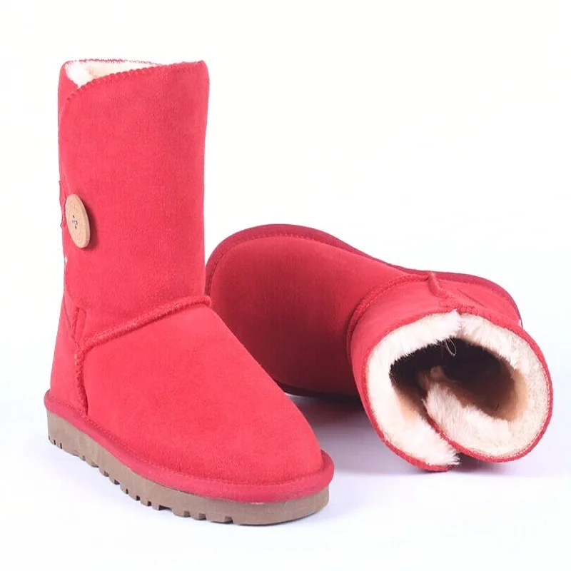 VIGOR/классические женские ботинки обувь в австралийском стиле зимние из коровьей