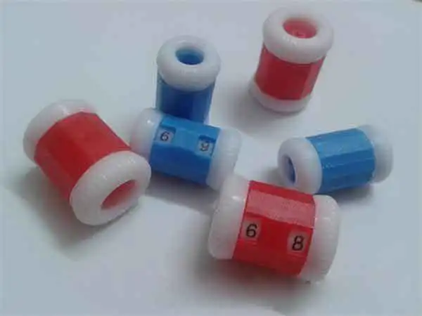 4 шт./компл. 2 размера пластиковые спицы для вязания инструменты вязания|needle tube|tool