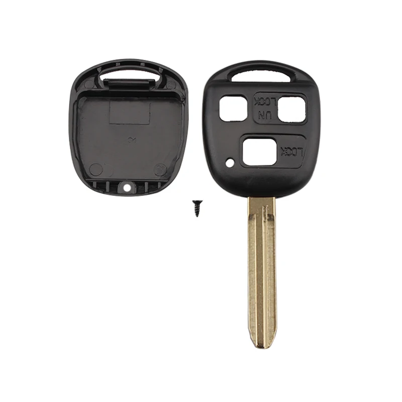 2 кнопки автомобиль головка ключа для Toyota Camry Rav4 Prado Corolla Tarago Avensis Avalon ehcoland Cruiser автомобильный ключ крышка shell - Количество кнопок: 3 Кнопки