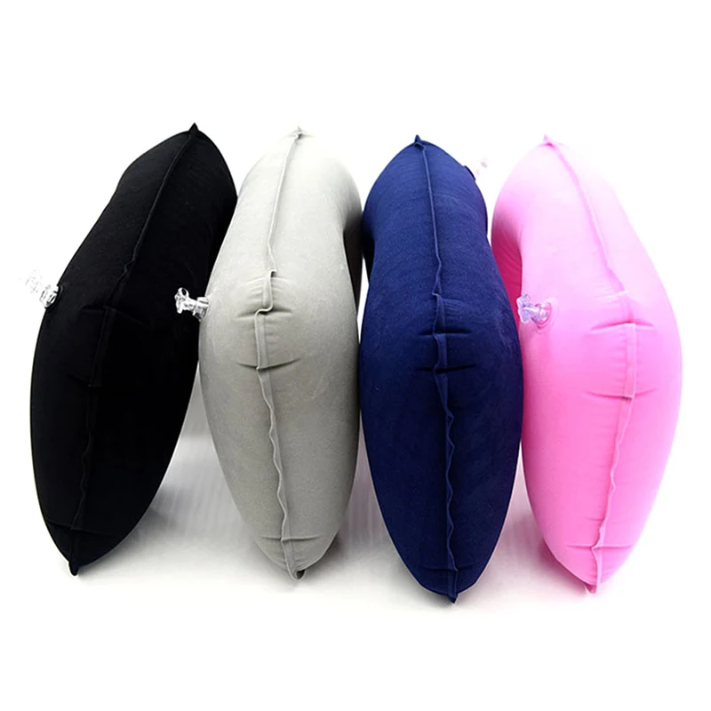 

U Shaped Travel Pillow Inflatable Neck Car Head Rest Air Cushion For Travel Office Nap Head Rest Air Cushion Neck Pillow