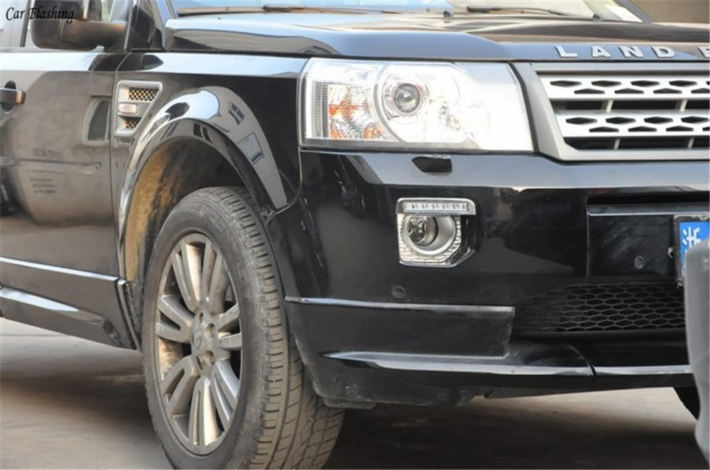 Автомобильный мигающий 1 комплект 12 В ABS светодиодный DRL дневные ходовые огни дневного света для Land Rover freelander 2 freelander 2 2012 2013