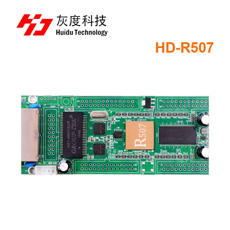

Huidu R507 receiving card support huidu A3, T901/T901B, VP210 controller for full color outdoor rental led display