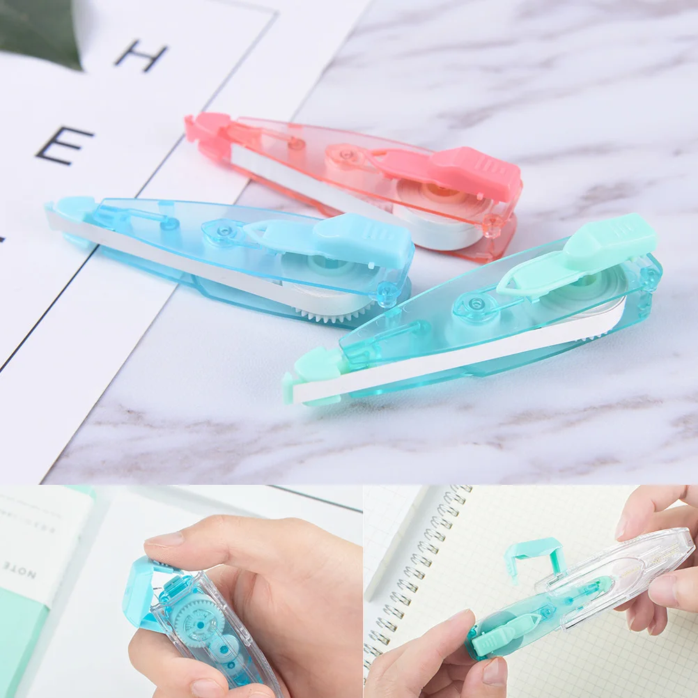 1 шт. прозрачная Корректирующая лента DecorativeCorrection Fluid student colorful Kawaii Korea