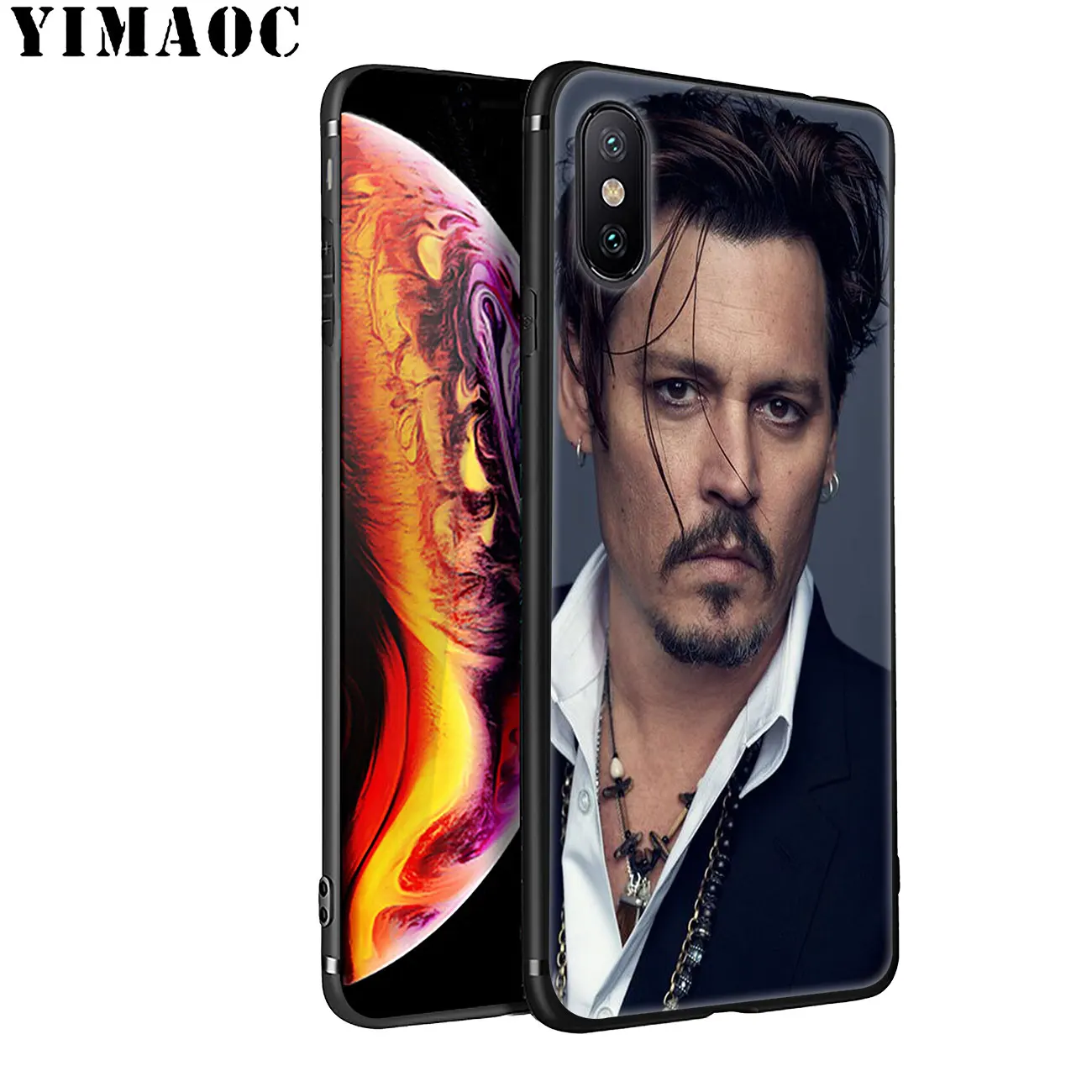 YIMAOC Мягкий силиконовый чехол для телефона Джонни Депп iPhone 11 Pro XS Max XR X 6 6S 7 8 Plus 5 5S SE