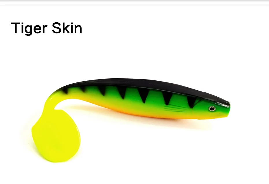 8,5 дюймов Big Swimmer Shad 1 шт/ПК 22,5 см Мягкая приманка для ловли щуки DIY Мягкая приманка