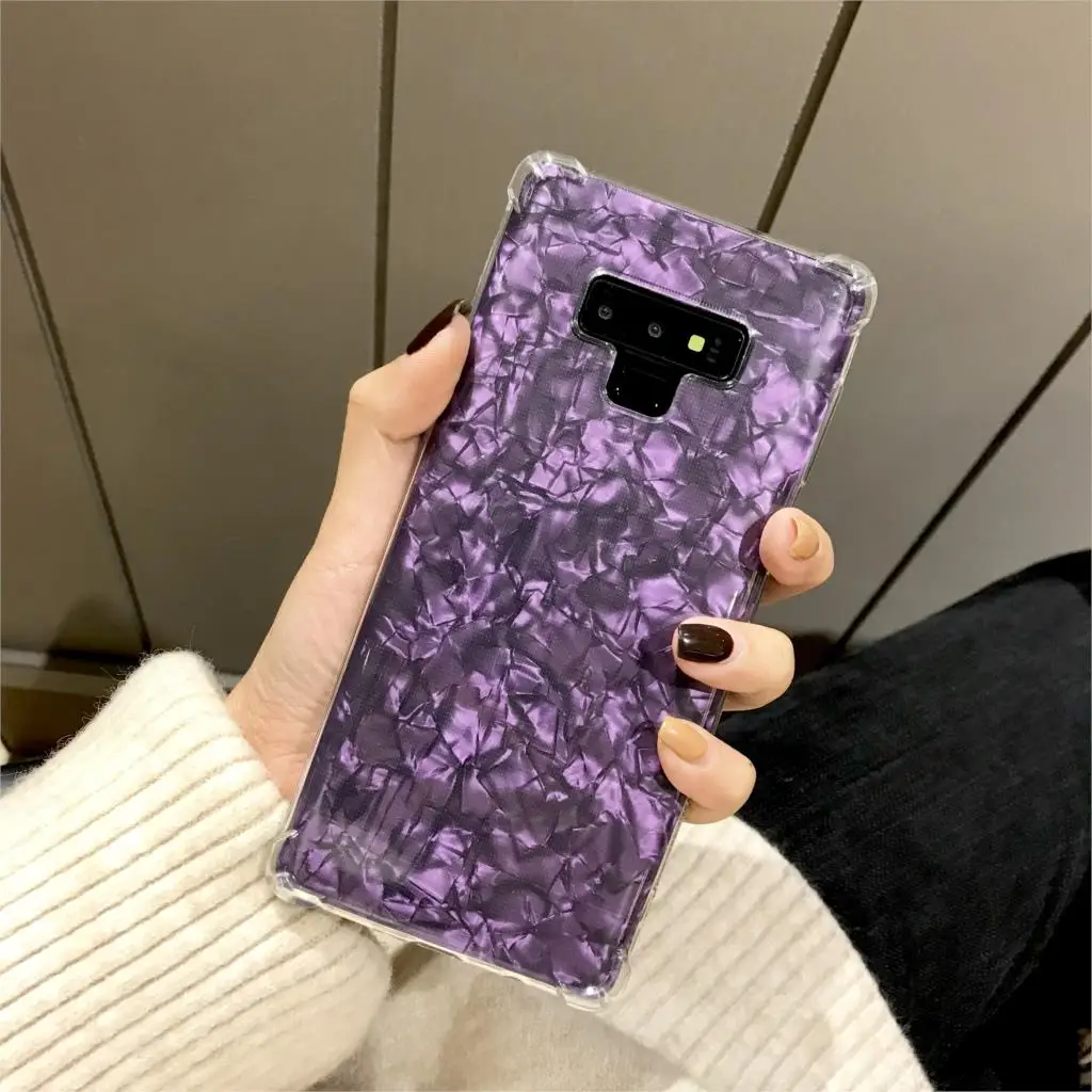 Мраморный защитный чехол для Samsung Note 9 8 S10 S10E S9 Plus силиконовый мягкий из ТПУ A10 A20 A30