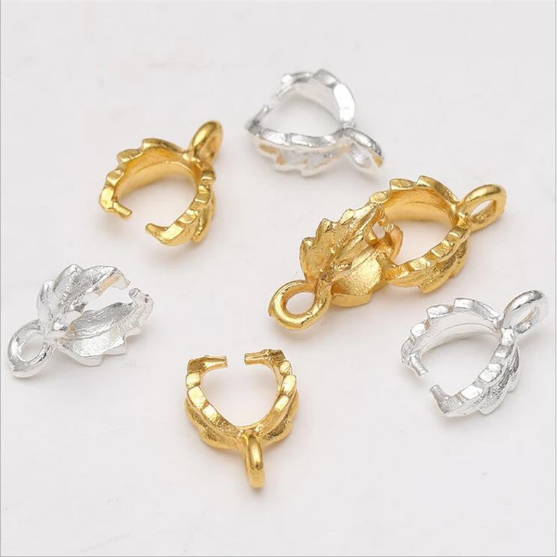 

100 шт./лот, оптовая продажа, золотой, серебряный цвет, металлическая подвеска, кнопка дыни, заколки, Подвески для Diy, серьги для изготовления ю...