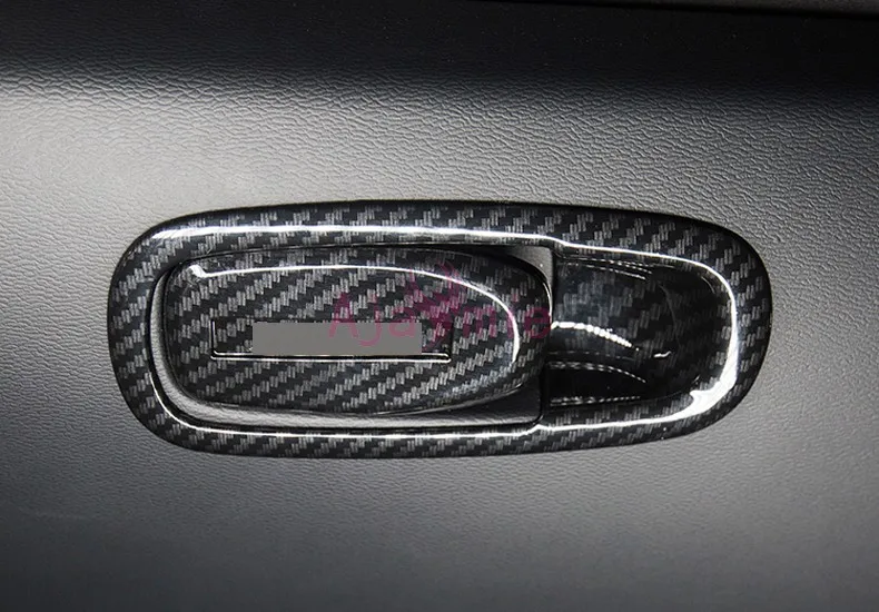 Для Volvo XC60 2018 внутренняя коробка для хранения перчаток из углеродного волокна с