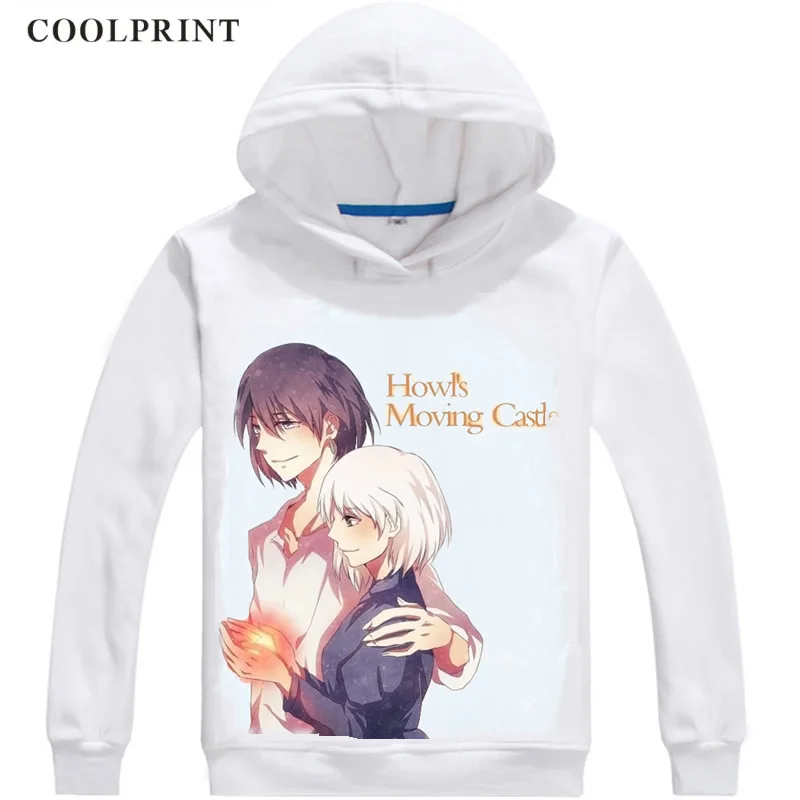 Толстовки Howl's с изображением движущегося замка толстовка капюшоном в разных