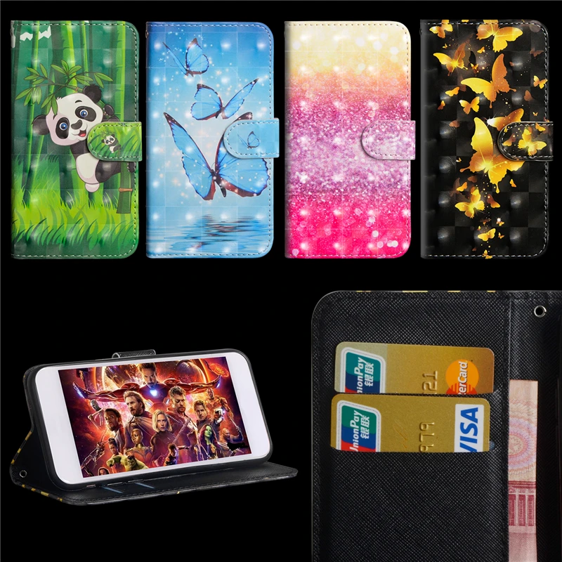 Чехол ARYIKUM 3D Painting PU для Asus Zenfone 3 Max Zc553kl 5 5z Zs620kl Ze620kl милый чехол-бумажник с