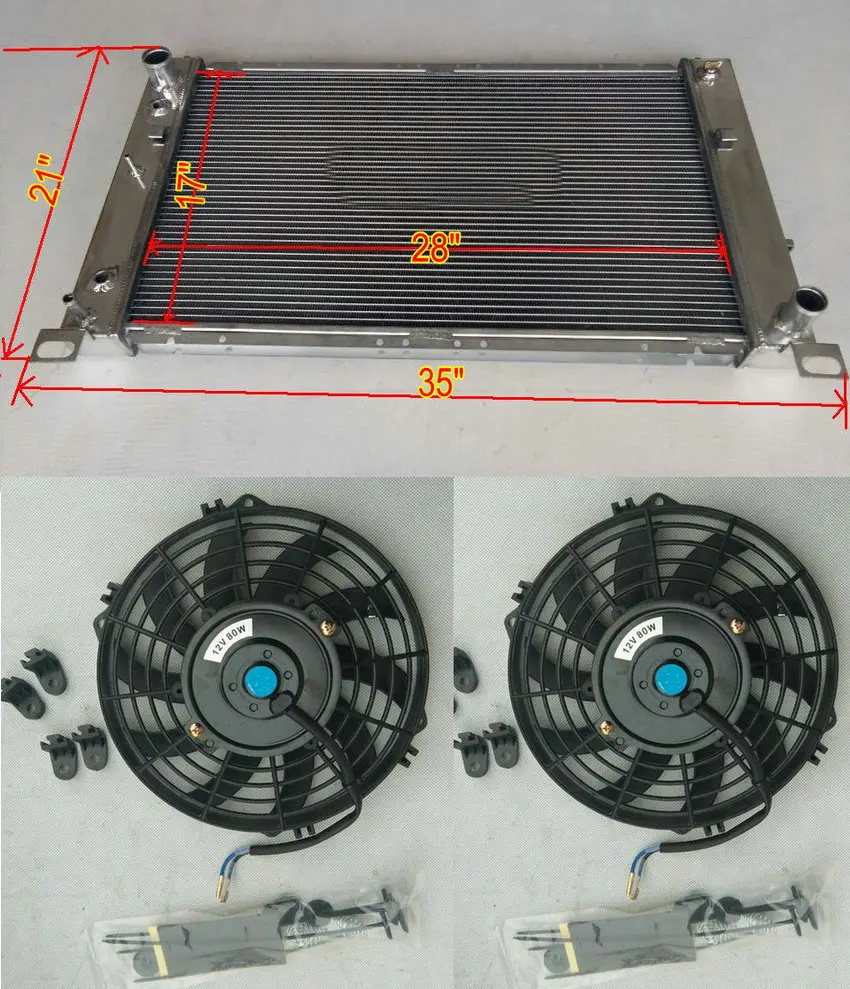 2" алюминиевый радиатор с сердечником для CHEVY GMC Chevrolet Silverado 1500 2500 Suburban/Tahoe/Yukon/Sierra/Cheyenne/Escalade V8/V6 AT