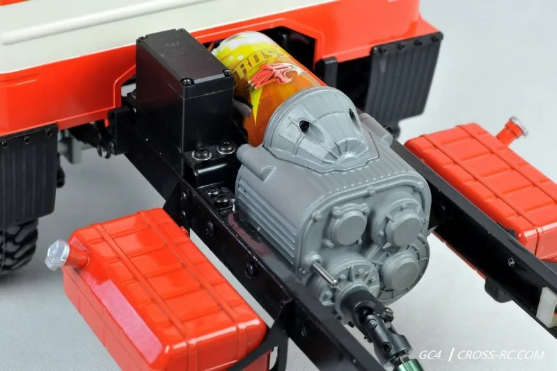 1/10 Масштаб RC GC4 4x4 Рок Гусеничный трактор инженерный 4WD комплект с грузовиком совместимый Tamiya RC8WD осевой