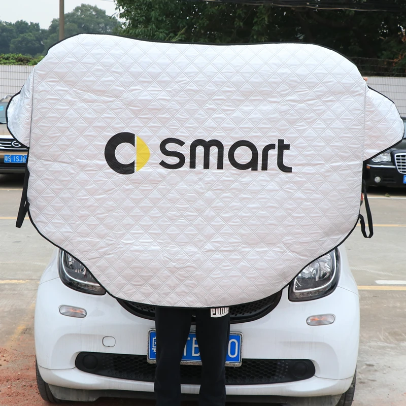 Водонепроницаемый солнцезащитный антифриз Снежный чехол для Smart Forfour Fortwo 453 451 450 лобовое стекло тент авто запчасти