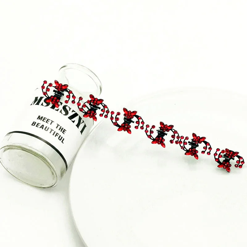 Заколки-крабы для волос женские детские свадебные мини-заколки-бабочки с