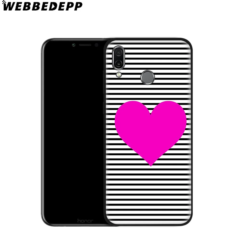 Мягкий чехол WEBBEDEPP Cheesy Hearts Girl Для Huawei P8 P9 P10 P20 P30 Lite Pro P Smart Z Plus 2019 Y6 Prime 2018 2017 Mini |
