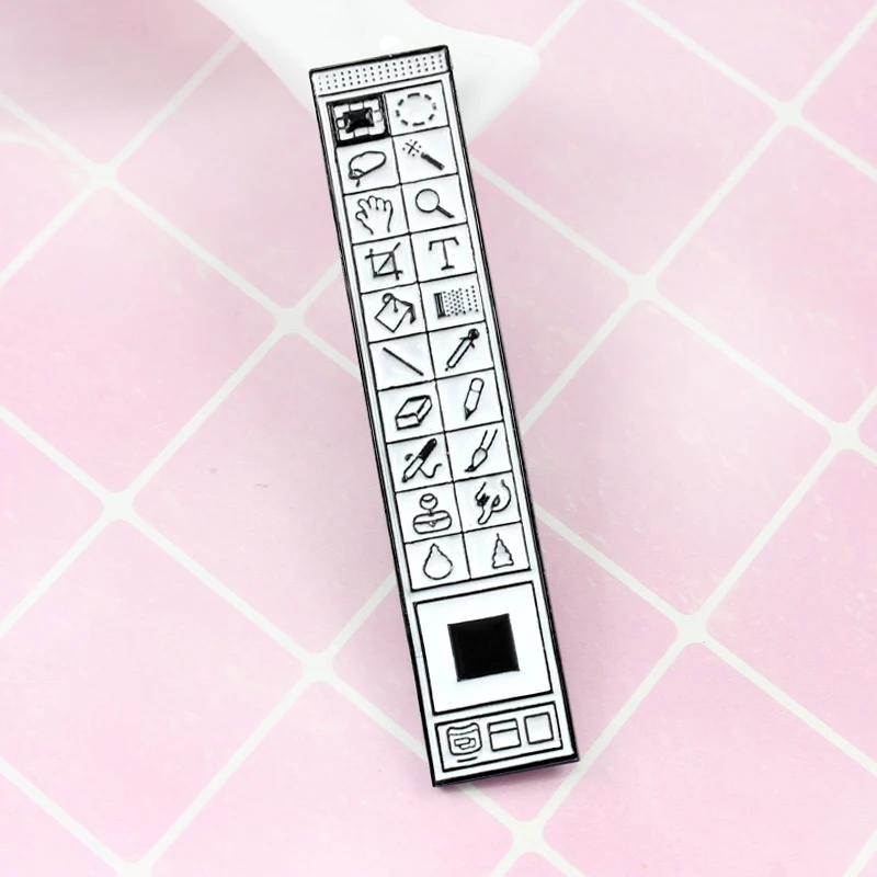 Новое креативное программное обеспечение для компьютерной живописи брошь на