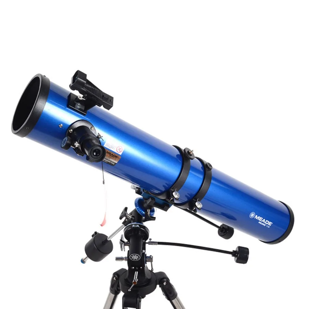 Астрономический отражатель MEADE POLARIS 114EQ профессиональный телескоп с глубоким