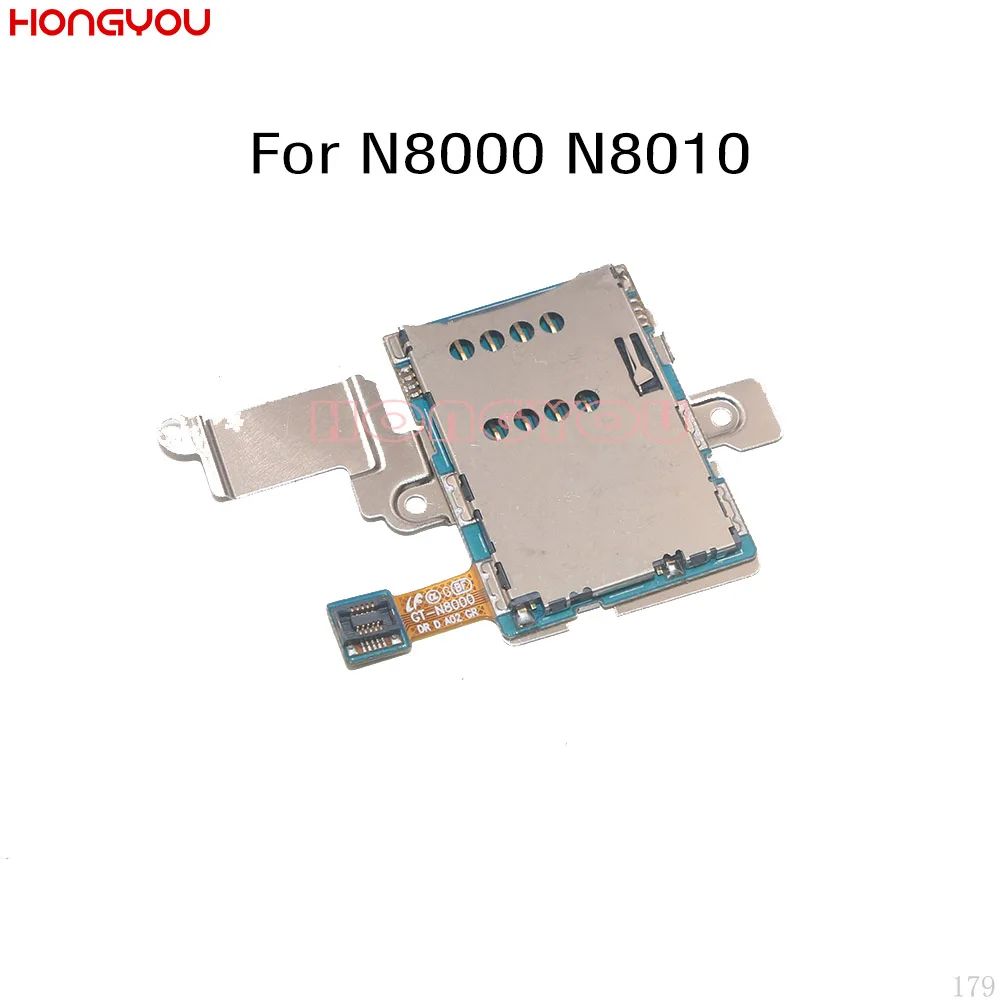 5 шт./партия для samsung Galaxy Note 10 1 N8000 GT-N8000 N8010 держатель чтения sim-карт лоток Слот шлейф