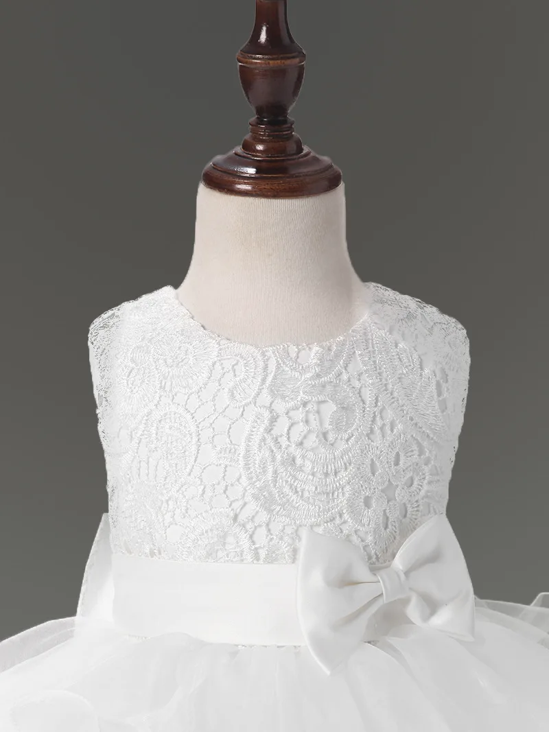 Для девочек в цветочек белый свадебное вечернее платье на день рождения подружек