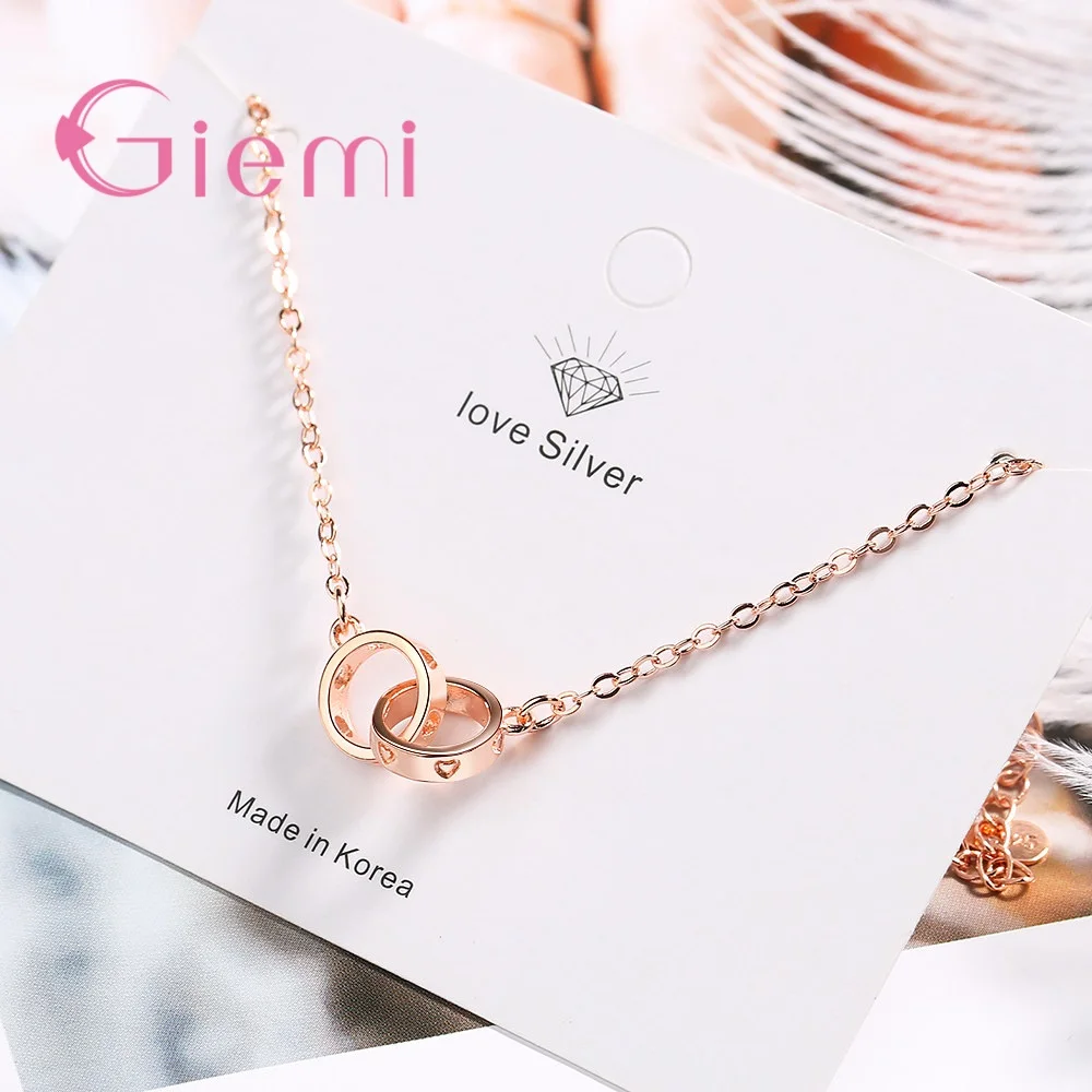 S90 серебряные браслеты романтические цвета розового золота круглый дизайн Лидер