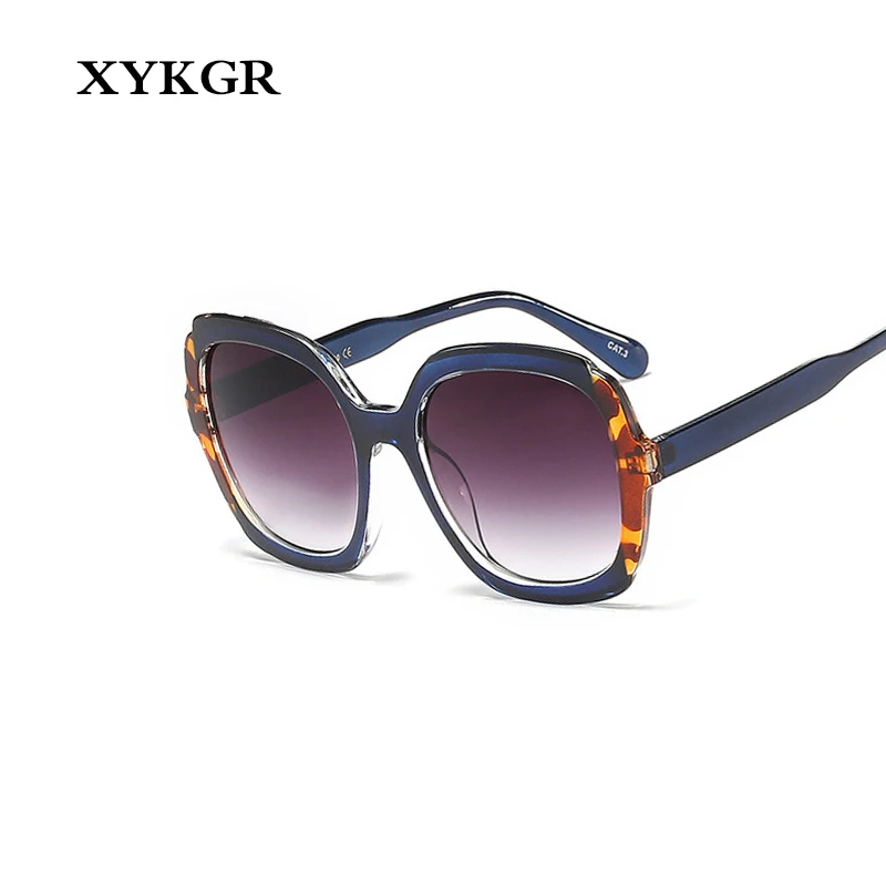 XYKGR Новая мода большая коробка тренд женские брендовые дизайнерские черные