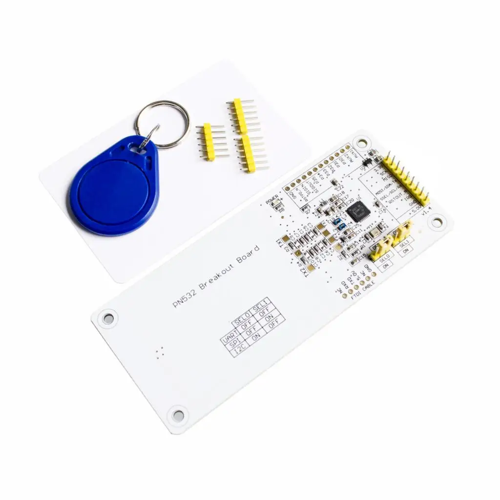 Плата расширения RFID NFC PN532 Shield IC с белой картой | Электронные компоненты и