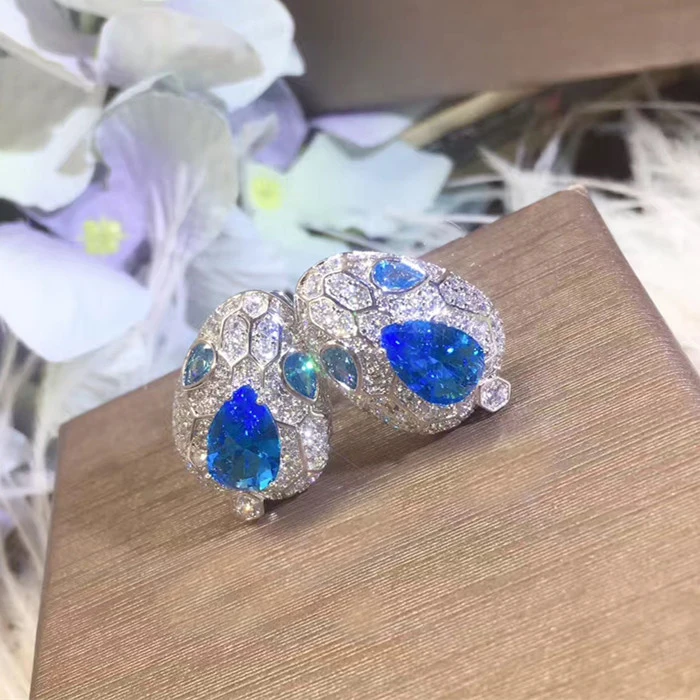 Модные дизайнерские Медь Jewelry 3A Цирконий партия серьги | Украшения и аксессуары