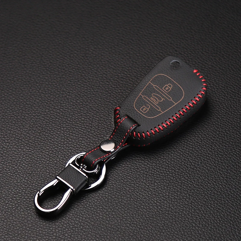 Кожаный держатель для ключей ручной работы высококачественный чехол Kia K3 K5 3