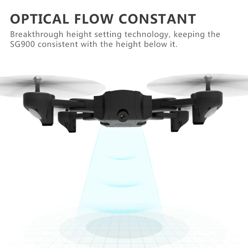 SG900 складной Профессиональный Дрон с двойной камерой 720P 4K Селфи Wi Fi FPV широкий