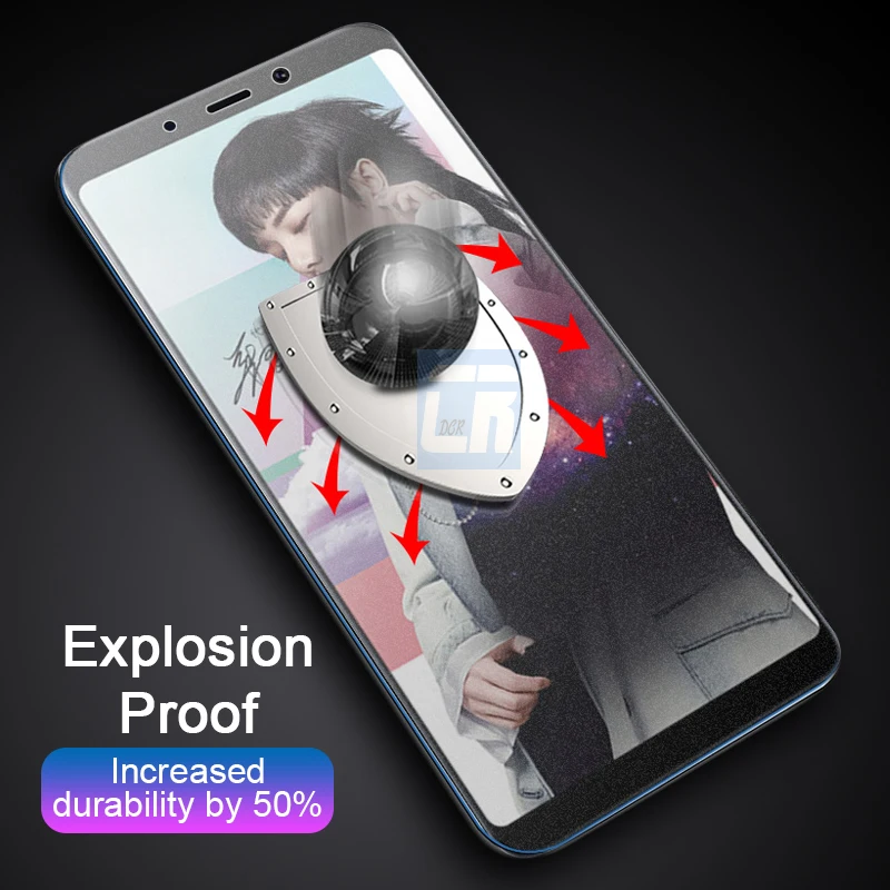 Матовое закаленное стекло с защитой от отпечатков пальцев для Samsung Galaxy J3 J5 J7 2017