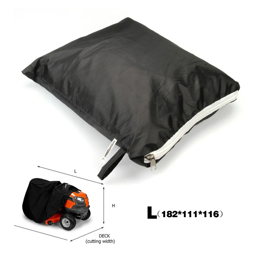 

Outdoor Protected Garden Waterproof Deluxe LawnTractor Cover 182*111*116CM