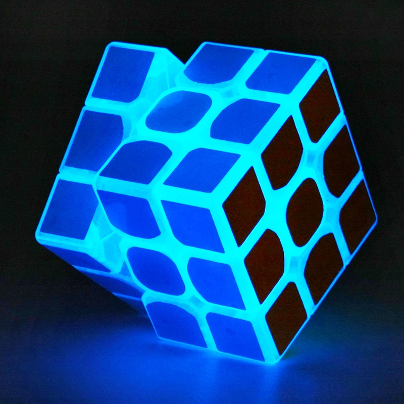 3x3x3 cubo тканевые светящиеся Синие Кубики детские развивающие игрушки