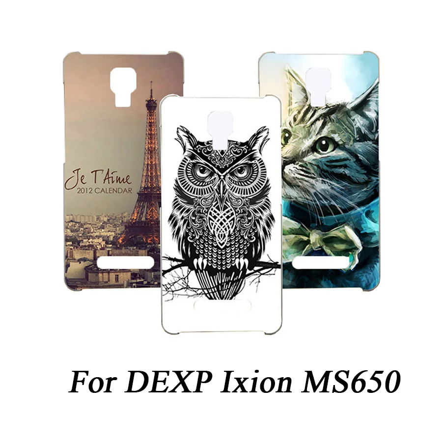 Чехол для телефона DEXP Ixion MS650 Модный Цветной чехол с рисунком гелевый защитный из