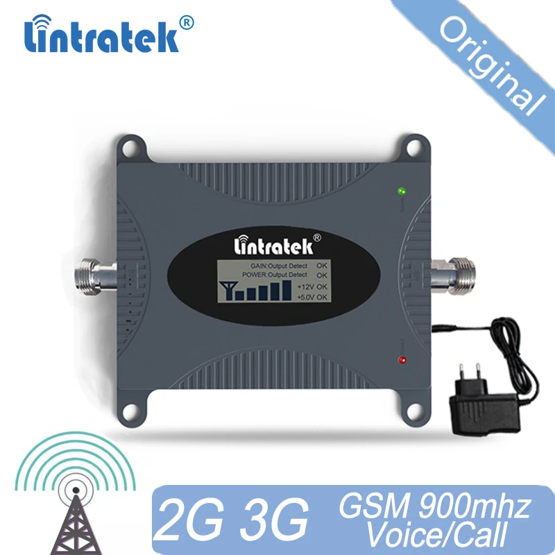 Усилитель сигнала сотовой связи Lintratek 900 МГц 65 дБ | Мобильные телефоны и