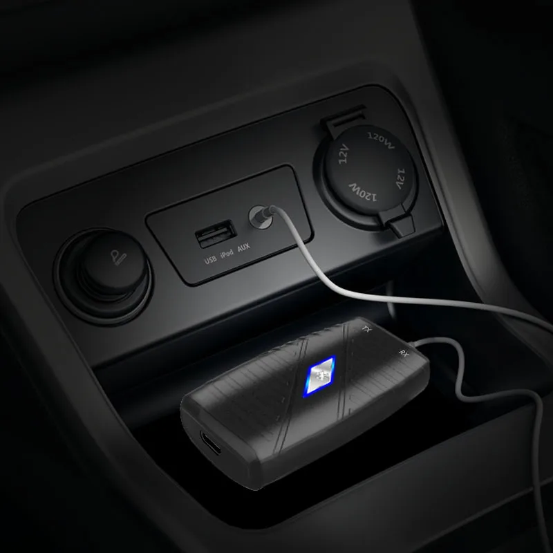 Nulaxy Bluetooth передатчик приемник беспроводной аудио адаптер AUX 3 5 мм Автомобильный