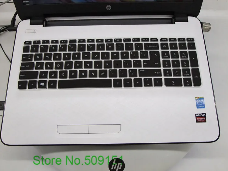 Силиконовый чехол для клавиатуры ноутбука HP Pavilion Envy 17 xxxx series 3 версия ac002TX 2016